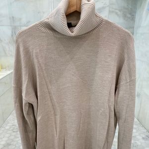 French connection beige turtleneck